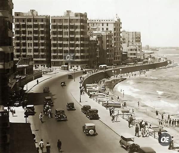 صورة لحي سبورتنج بالاسكندرية عام 1935.