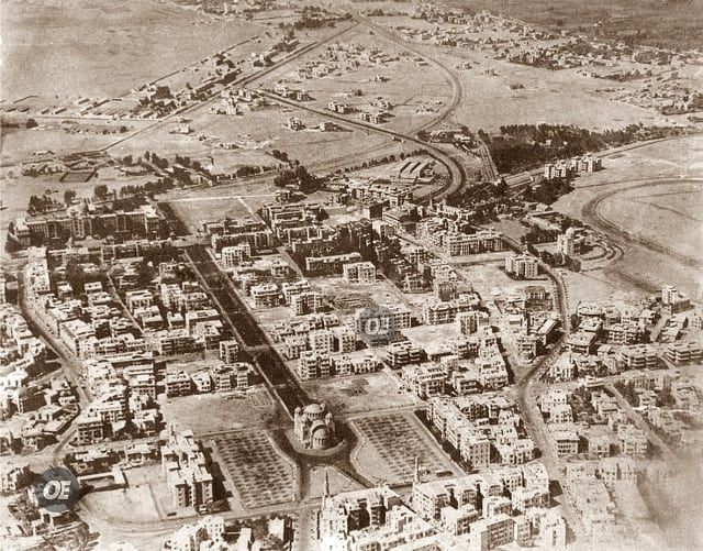 صورة نادرة لحي مصر الجديدة عام 1929.