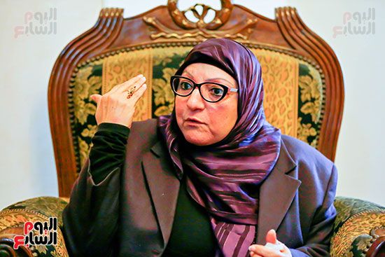 ماجدة عيد رئيس مؤسسة المراة الصوفية (8)