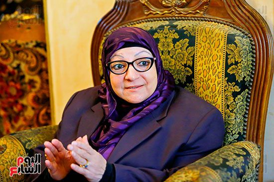 ماجدة عيد رئيس مؤسسة المراة الصوفية (5)