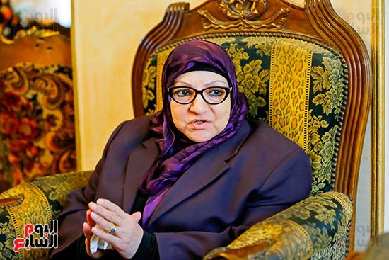 ماجدة عيد رئيس مؤسسة المراة الصوفية (1)