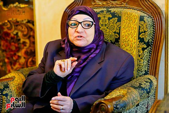 ماجدة عيد رئيس مؤسسة المراة الصوفية (2)