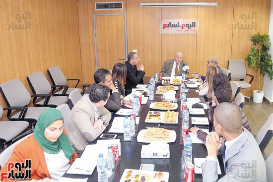 المؤرخ والمفكر الفرنسى شارل سان برو فى ندوة «اليوم السابع (6) المؤرخ والمفكر الفرنسى شارل سان برو فى ندوة «اليوم السابع (6)