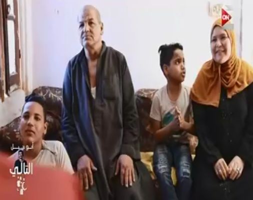 أسرة الحاجة سامية حسين الفائزة بجائزة أسم من مصر
