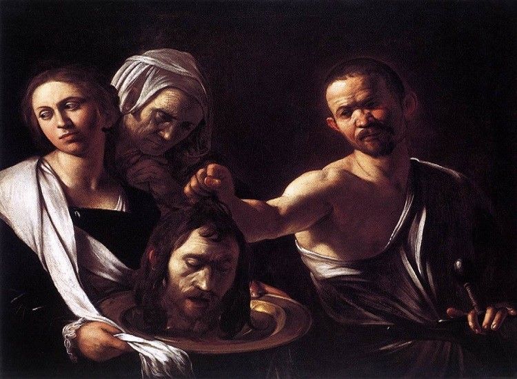 لوحة سالومى مع رأس يوحنا المعمدان