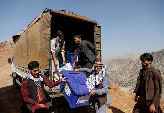 انتخابات الرئاسة فى أفغانستان