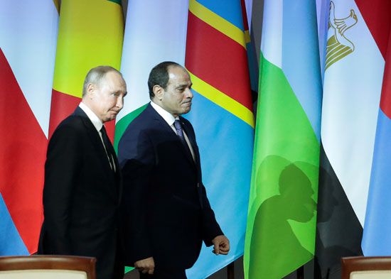 الرئيس السيسى وفلاديمير بوتين