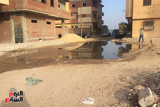 انتشار-مياه-الصرف-الصحى-بشوارع-الإسماعيلية