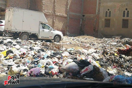 مشكلة القمامة وتراكمها بشوارع محافظة الغربية (6)