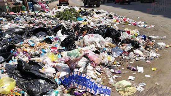 مشكلة القمامة وتراكمها بشوارع محافظة الغربية (8)