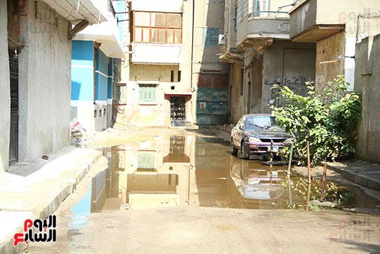 اثار مياه الأمطار فى الشوارع (2)