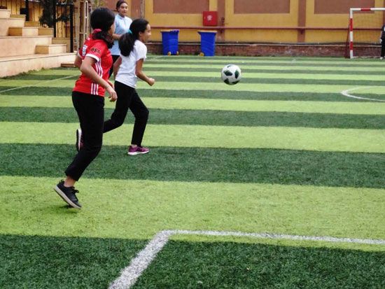 أول دورى لكرة القدم النسائية بين طلاب المدارس (20)