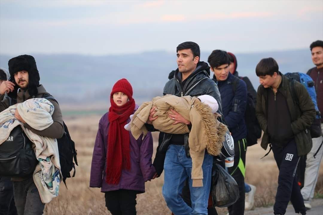 لاجئين سوريين