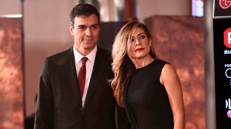 رئيس وزراء اسبانيا وزوجته بيجونيا جوميز