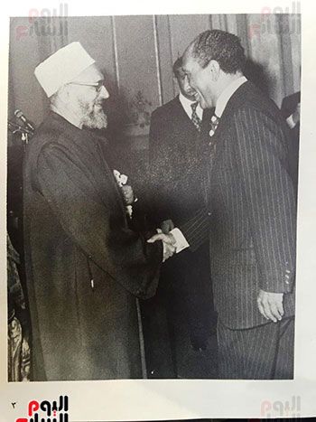 الشيخ-الراحل-مع-الرئيس-محمد-أنور-السادات
