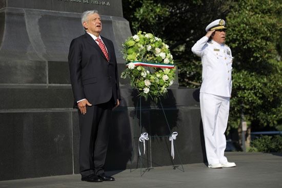الرئيس المكسيكى خلال زيارته لواشنطن