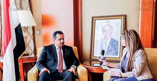 رئيس وزراء اليمن فى حوار خاص لـ«اليوم السابع» (1)