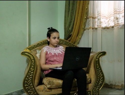 أصغر صحفية فى مصر  (7)