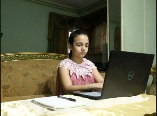 أصغر صحفية فى مصر  (2)