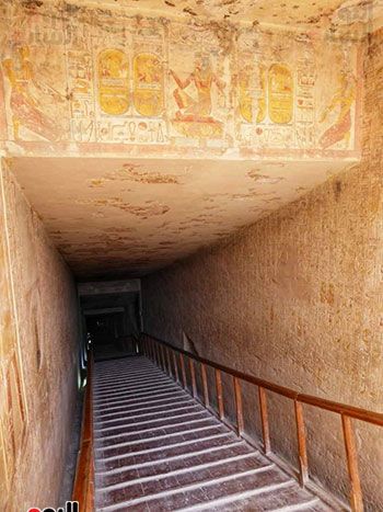 مقبرة الملك مرنبتاح محبوب الرب بمقابر وادى الملوك (5)
