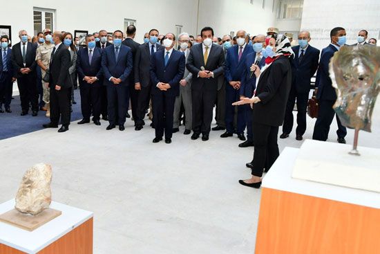 افتتاح الرئيس عبد الفتاح السيسى للجامعة المصرية اليابانية للعلوم والتكنولوجيا (1)