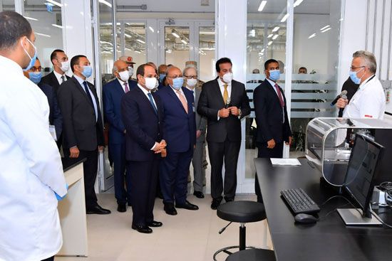 افتتاح الرئيس عبد الفتاح السيسى للجامعة المصرية اليابانية للعلوم والتكنولوجيا (3)