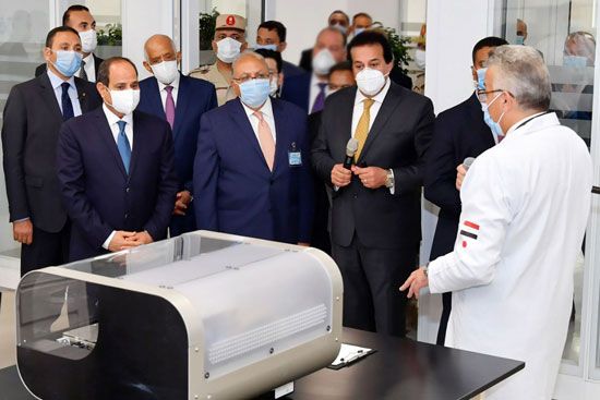 افتتاح الرئيس عبد الفتاح السيسى للجامعة المصرية اليابانية للعلوم والتكنولوجيا (4)