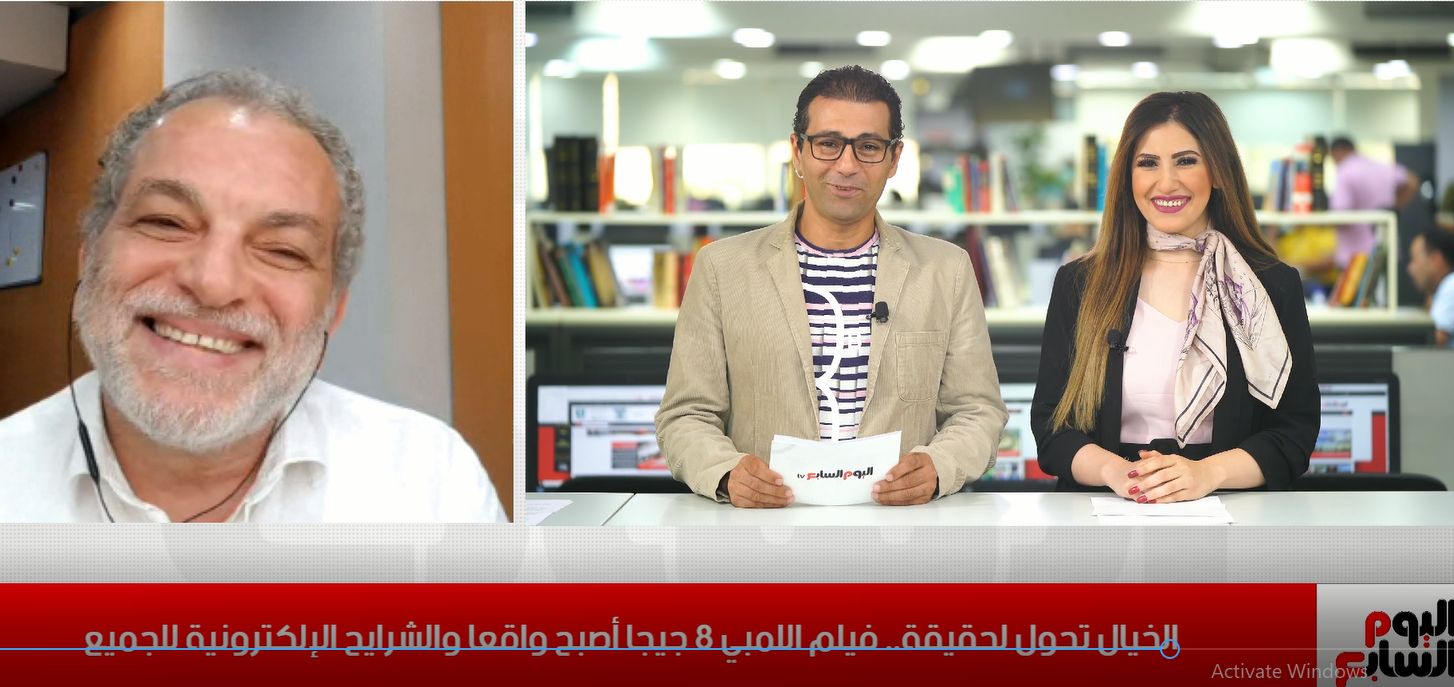 المخرج اشرف فايق مع تليفزيون اليوم السابع