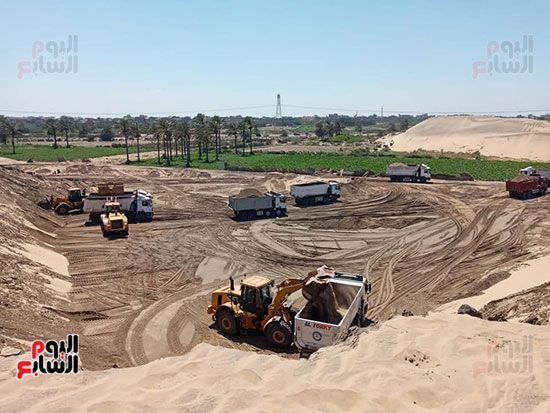 الرمال السوداء مشروع قومى على أرض كفر الشيخ (11)