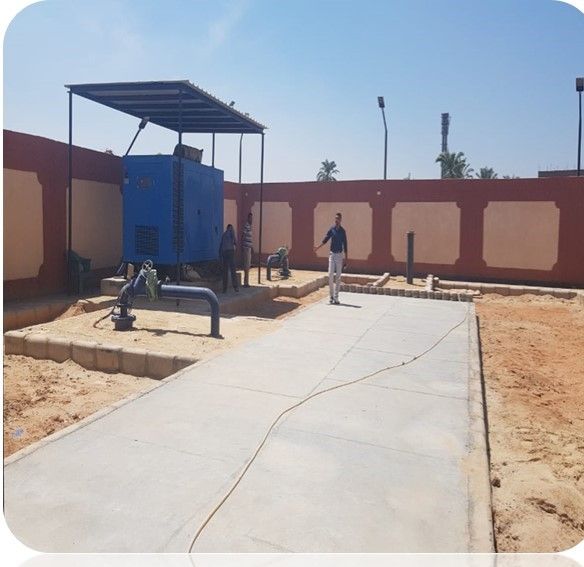 مشروع تنفيذ محطة مياه سعد السعود