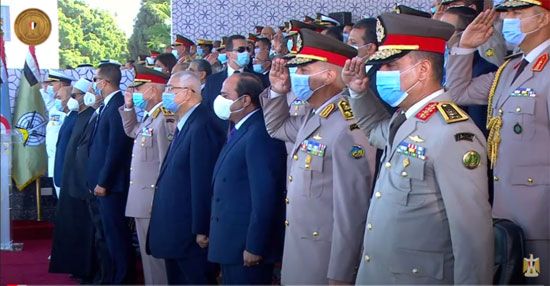 الرئيس-السيسى-خلال-احتفاليات-الكليات-العسكرية