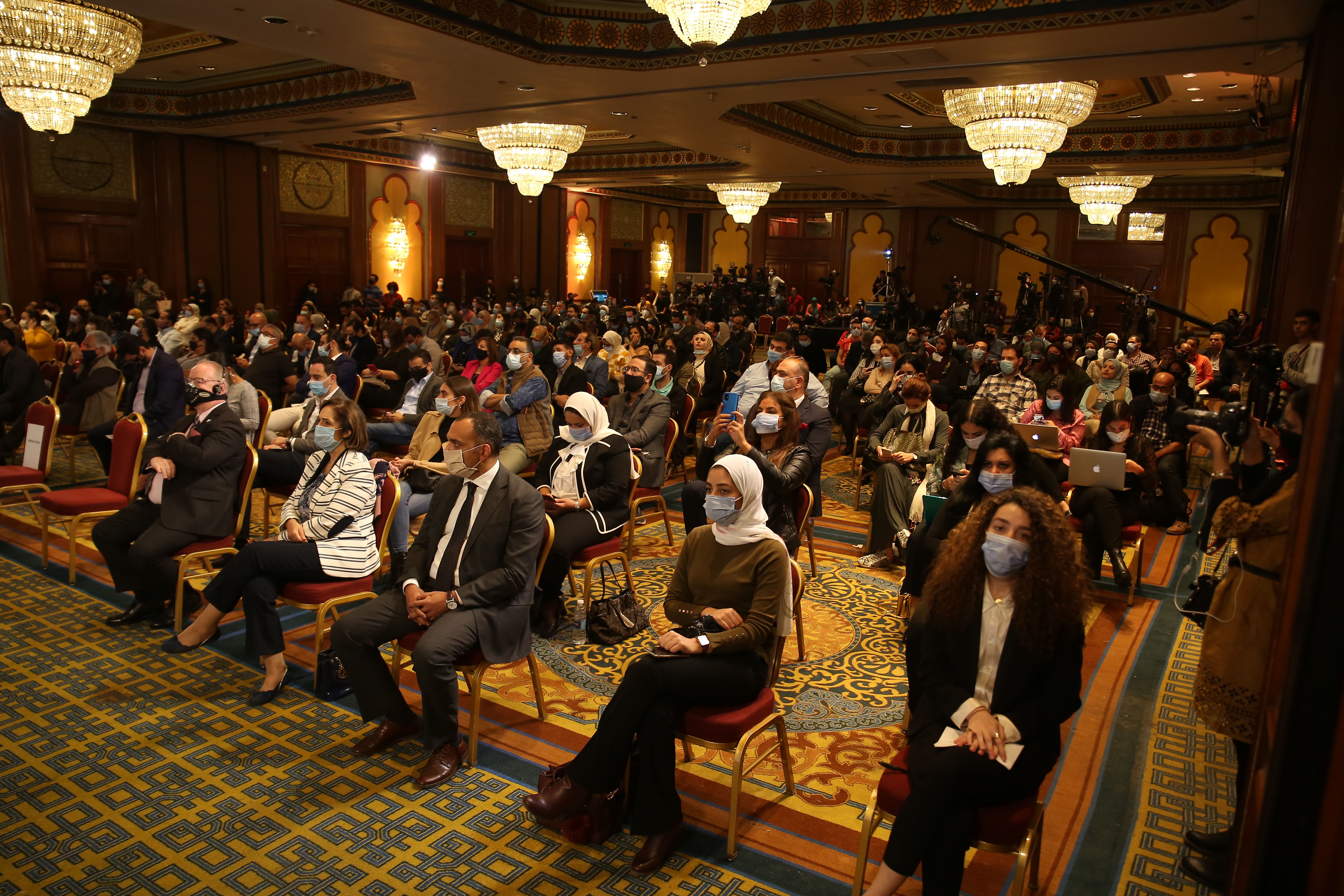 جانب من المؤتمر الصحفي لمهرجان القاهرة (1)
