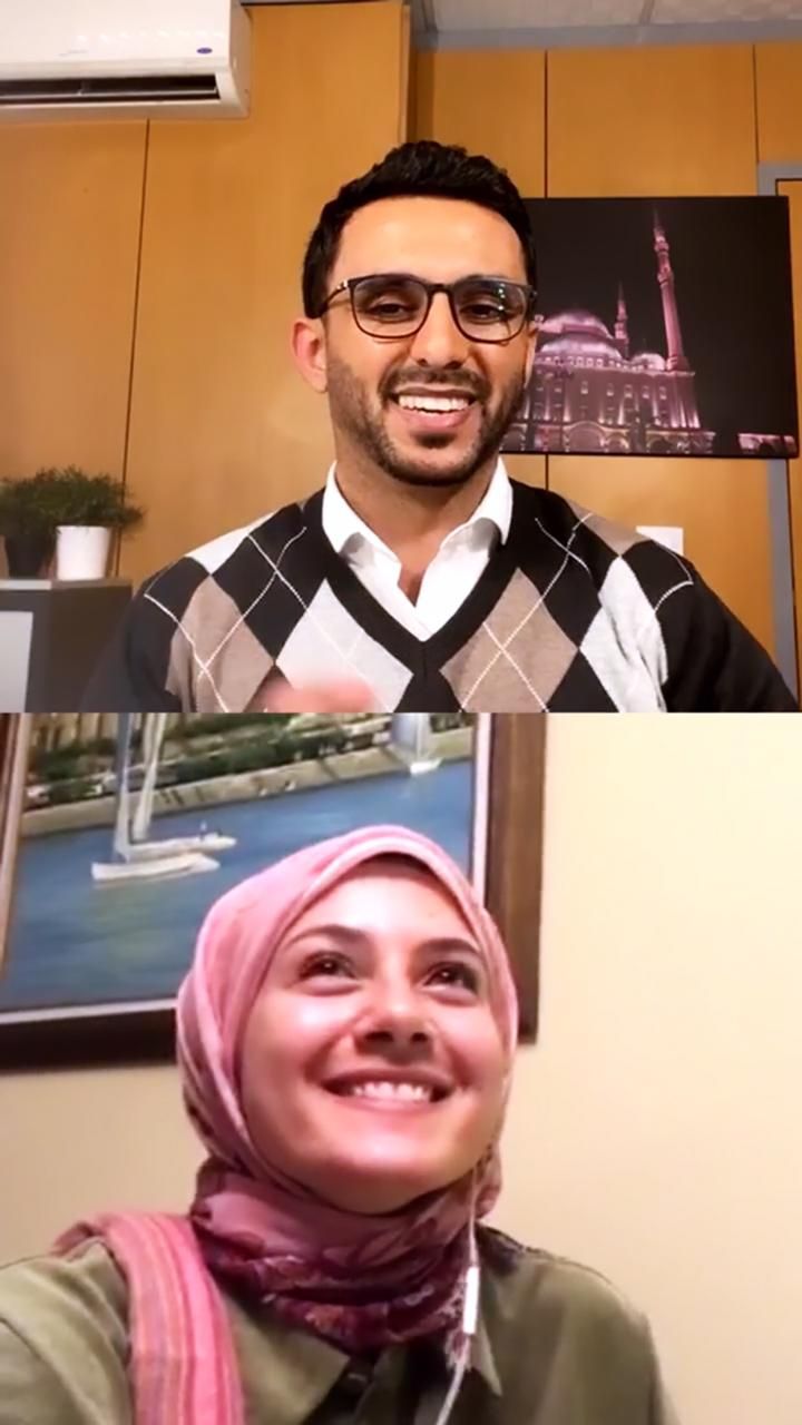 المرشدة السياحية بسنت نورالدين والزميل محمد أسعد (3) المرشدة السياحية بسنت نورالدين والزميل محمد أسعد (3)