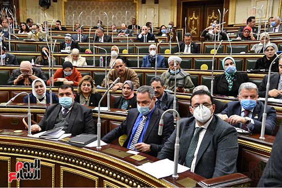 جلسة مجلس النواب بحضور وزيرة الصحة هالة زايد (1)