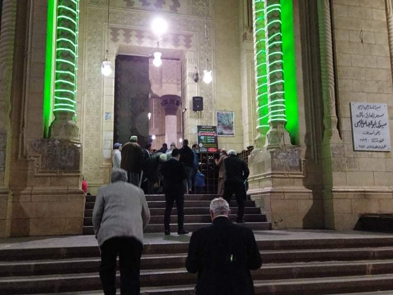 صلاة التراويح بمسجد أبو العباس  (1)