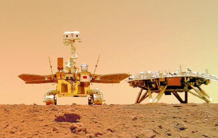 مركبة التجوال الصينية الأولى لاستكشاف المريخ