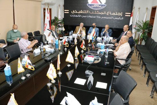 اجتماع المكتب التنفيذى لتحالف الأحزاب المصرية (5)