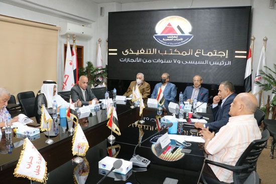 اجتماع المكتب التنفيذى لتحالف الأحزاب المصرية (11)