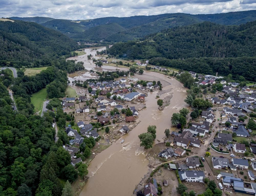 الفيضانات فى المانيا