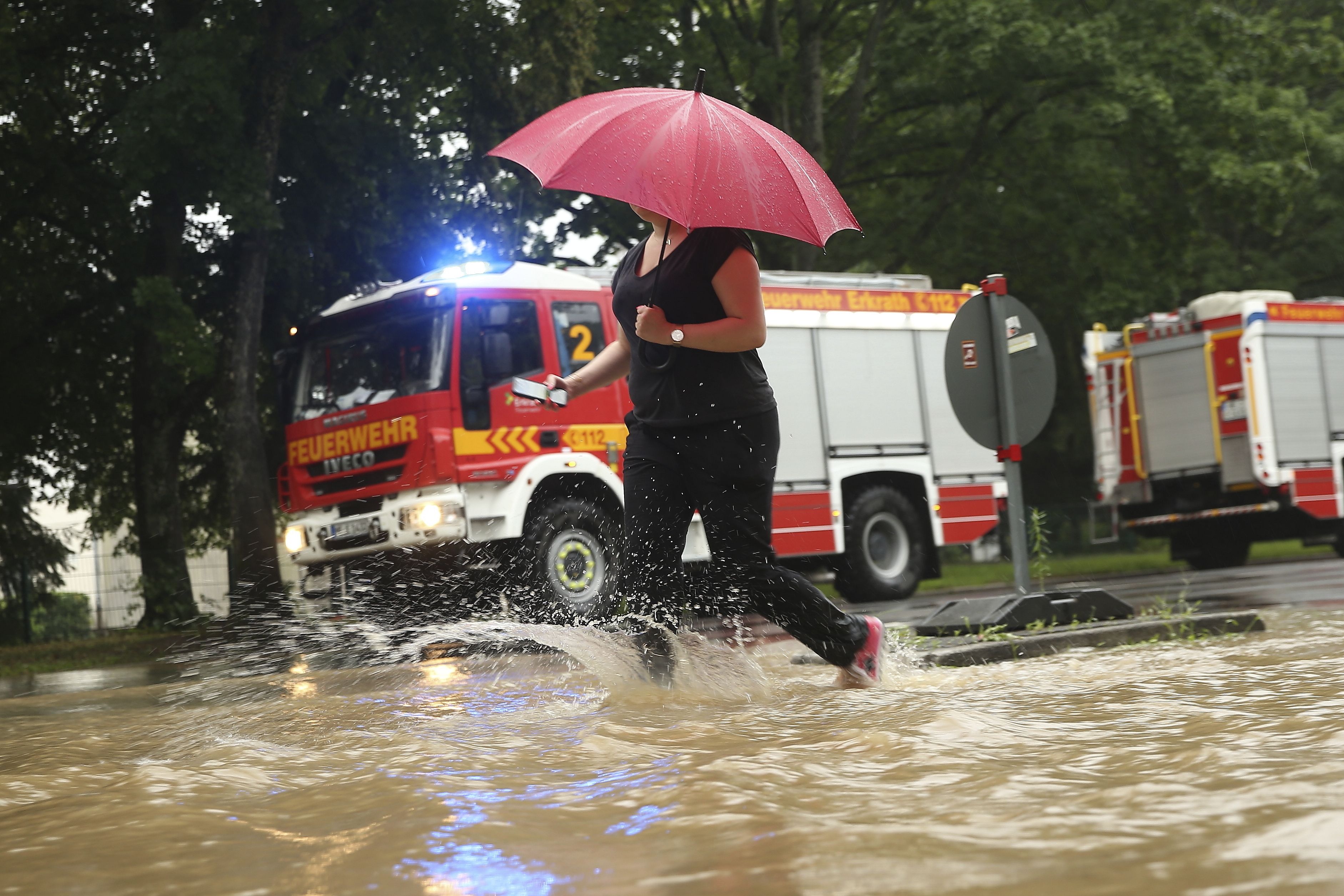 الفيضانات فى المانيا