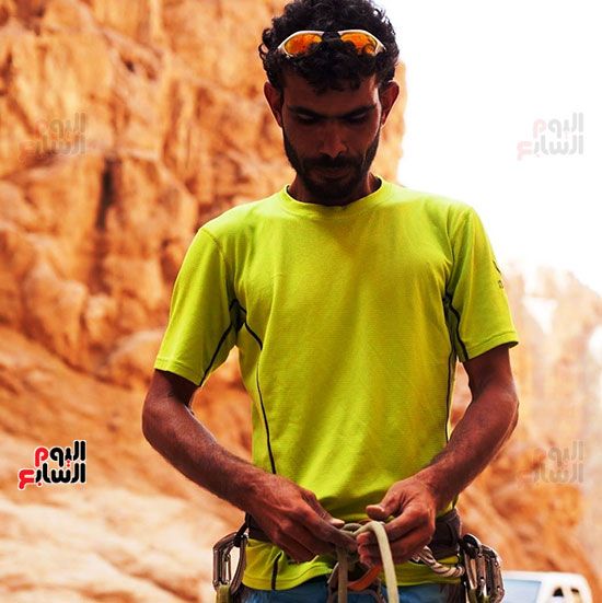 الشاب خالد صباح متسلق الجبال
