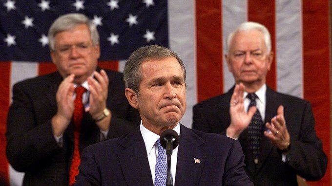 الرئيس الأمريكى جورج بوش