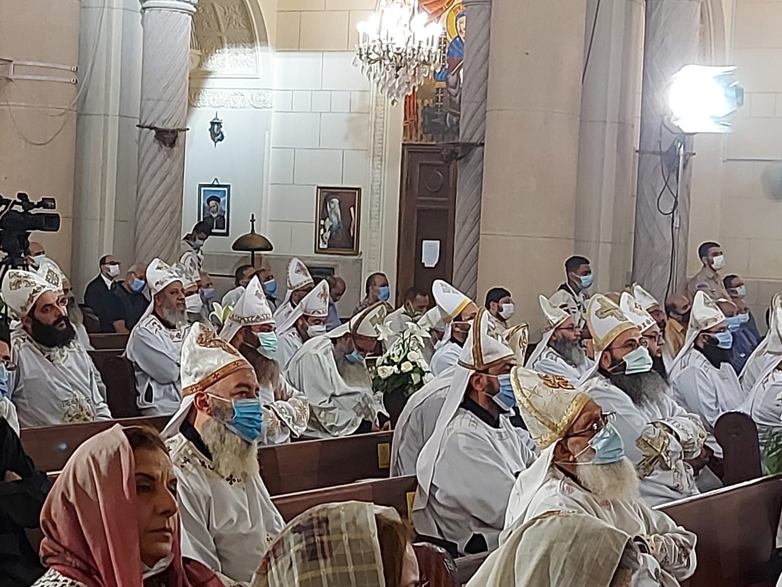 ترقية 15 كاهنا من كهنة الإسكندرية إلى رتبة القمصية