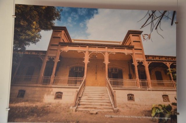 صورة لقصر الملك فاروق فى المعرض