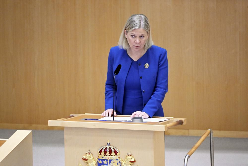 رئيسة وزراء السويد