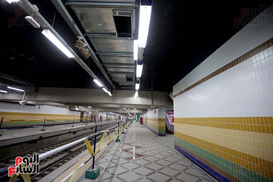 أكبر محطة مترو بالخط الثالث (3)