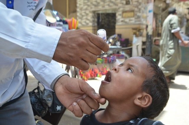حملات تطعيم أطفال الأقصر ضمن الحملة المحدودة