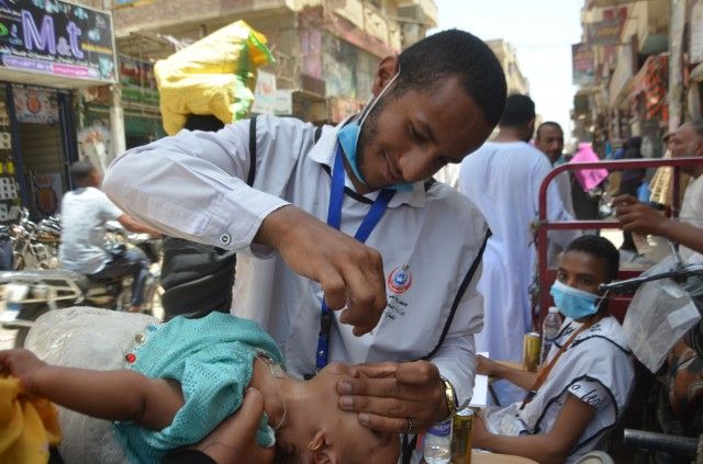 الحملة المحدودة للتطعيم ضد شلل الأطفال