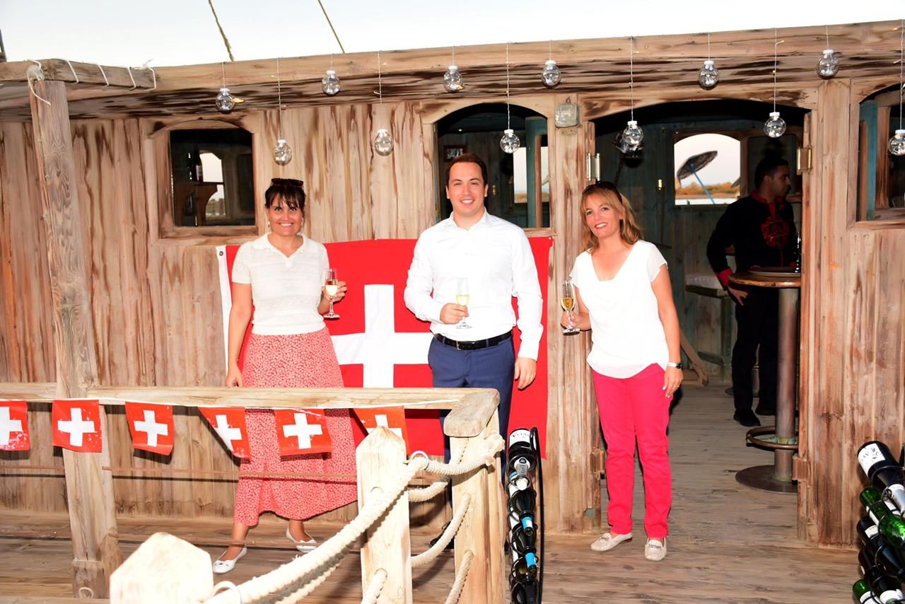 السويسريون يحتفلون باليوم الوطنى لبلادهم