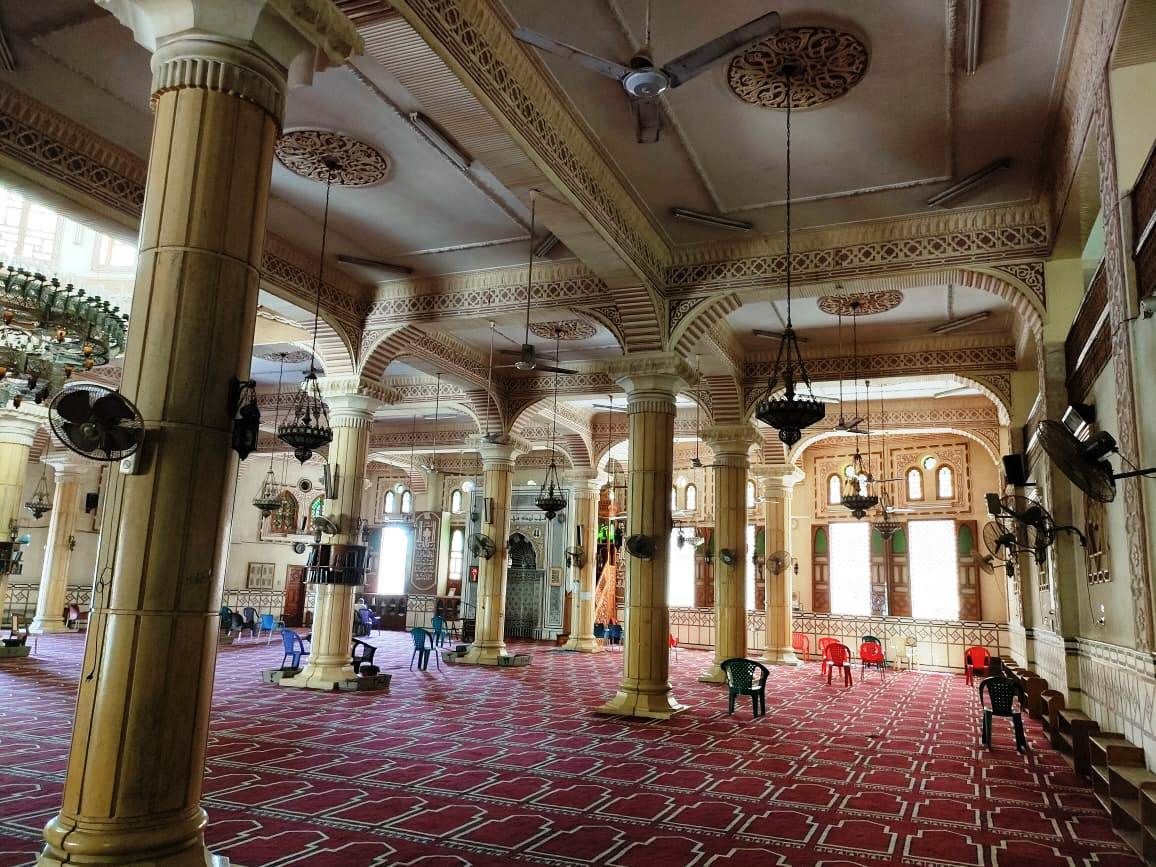 مسجد اولاد الزبير من الداخل